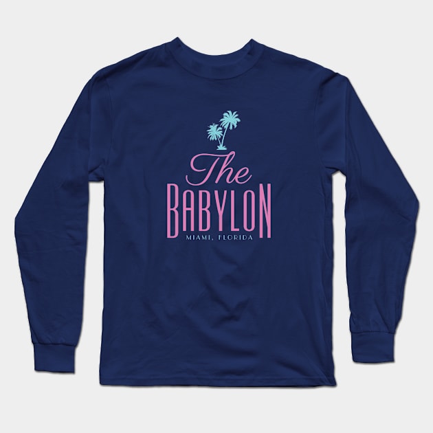 The Babylon Long Sleeve T-Shirt by MindsparkCreative